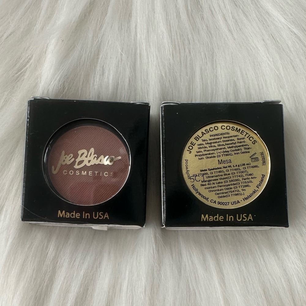 Joe Blasco Matte Eyeshadow Mesa Professional Makeup New‎ With Box